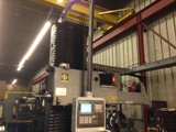 This is a Giddings & Lewis 4 axes boring mill with a Fanuc 0i-MD. 